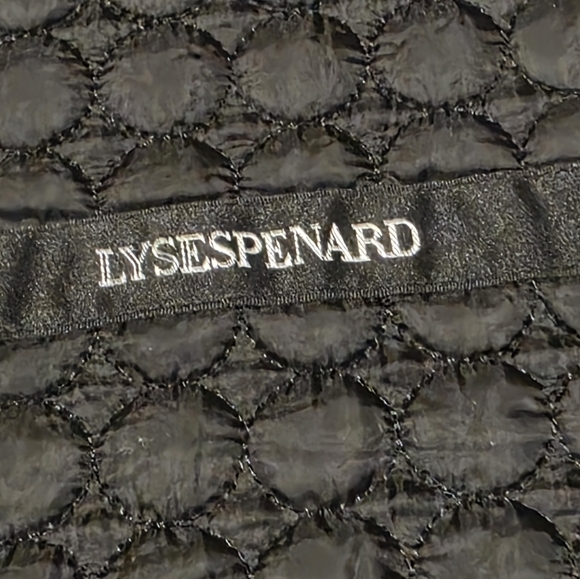 Lyse Spenard Wool Cashmere Black Asymmetrical Peacoat Women’s Small Classic A81 - Picture 9 of 11